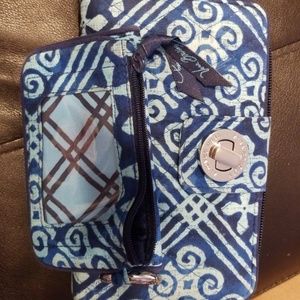 Vera Bradley wallet and coin purse